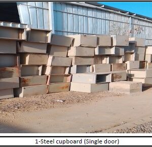 1 - Steel Cupboard (Single door) 1 - Steel Cupboard (Single door)