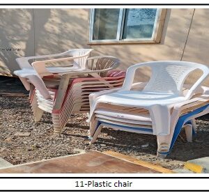 11 - Plastic Chair 11 - Plastic Chair