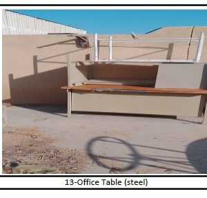 13 - Office Table (Steel) 13 - Office Table (Steel)