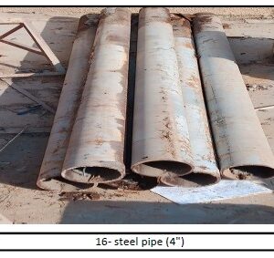16 - Steel Pipe 4 inc 16 - Steel Pipe 4 inc
