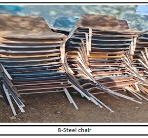 8 - Steel Chair 8 - Steel Chair